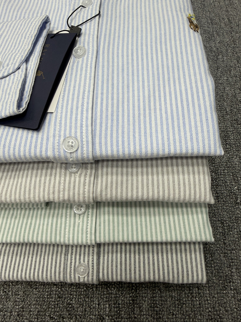 Ralph Lauren Striped Oxford Shirt · A3208 — תמונה 51