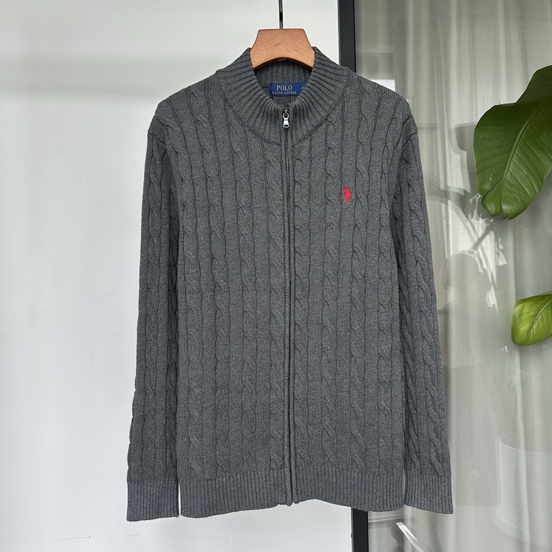 A2592 Rauph Lauren men sweater zipper model — תמונה 23