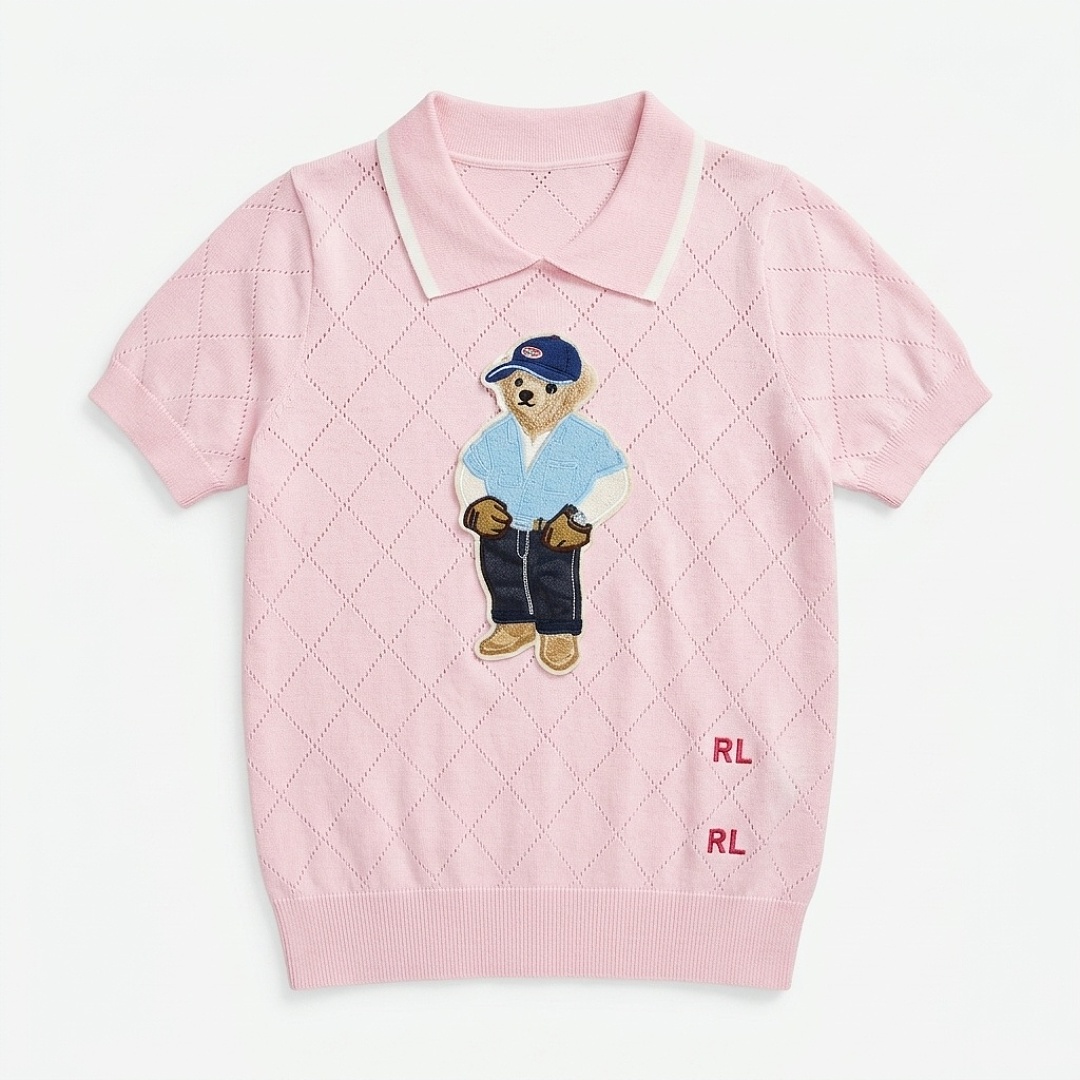 Ralph Lauren Polo Bear Jersey T-Shirt · A3395 — תמונה 25