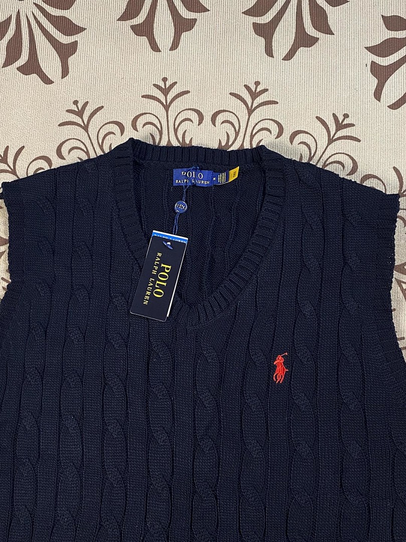 Ralph Lauren Cable-Knit Sweater Vest · A2857 — תמונה 19