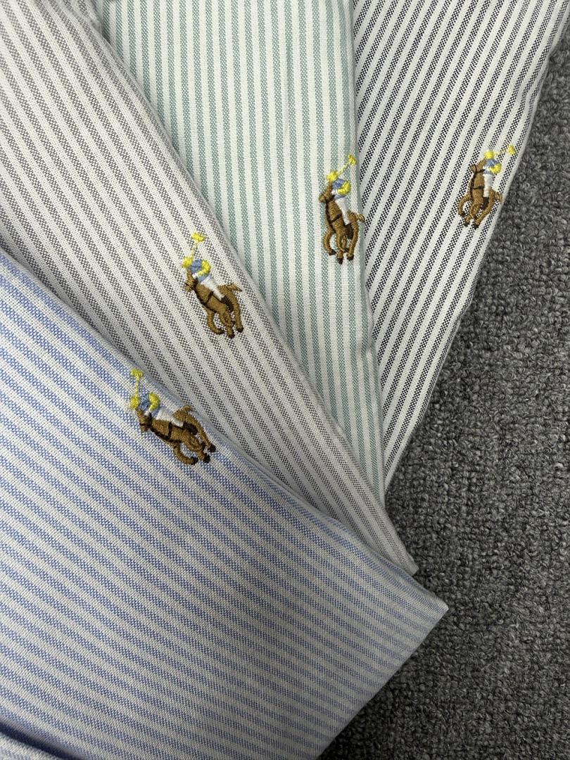 Ralph Lauren Striped Oxford Shirt · A3208 — תמונה 65
