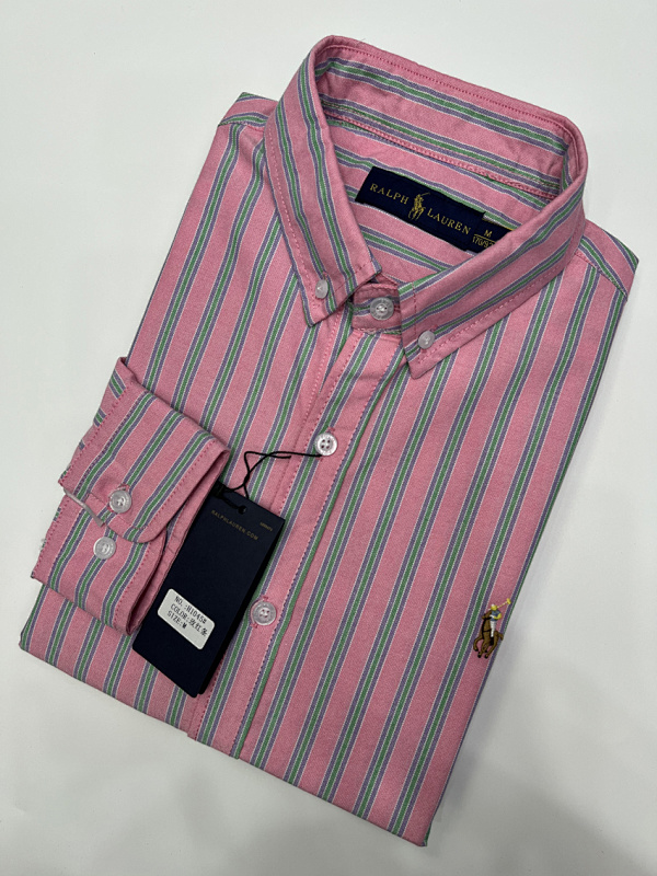 Ralph Lauren Striped Oxford Shirt · A2309 — תמונה 17