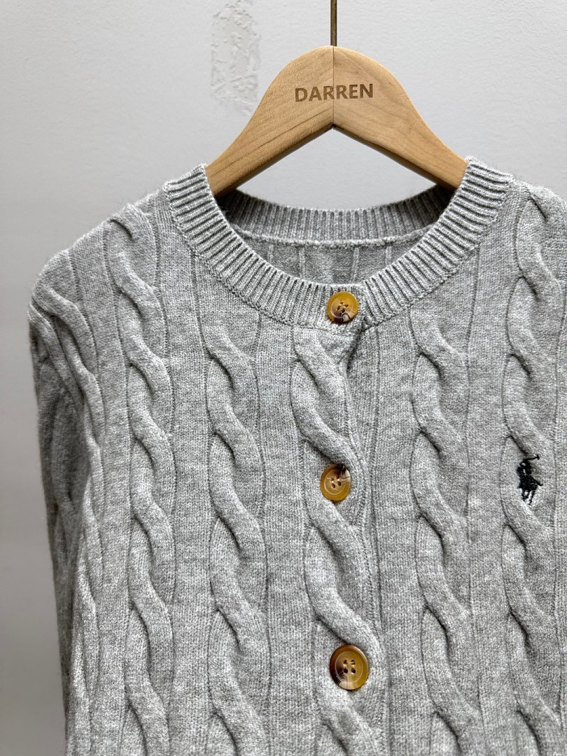 Ralph Lauren Cable-Knit Wool-Cashmere Cardigan · A3364 — תמונה 13