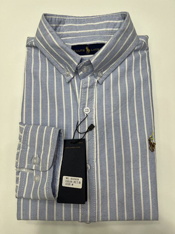 Ralph Lauren Striped Oxford Shirt · A2309 — תמונה 7