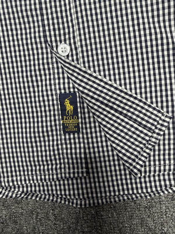 Ralph Lauren Gingham Stretch Poplin Shirt · A3196 — תמונה 11