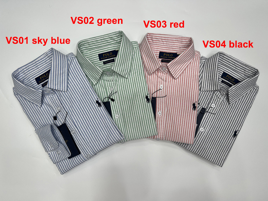 Ralph Lauren Classic Fit Striped Oxford Shirt · A2327 — תמונה 3