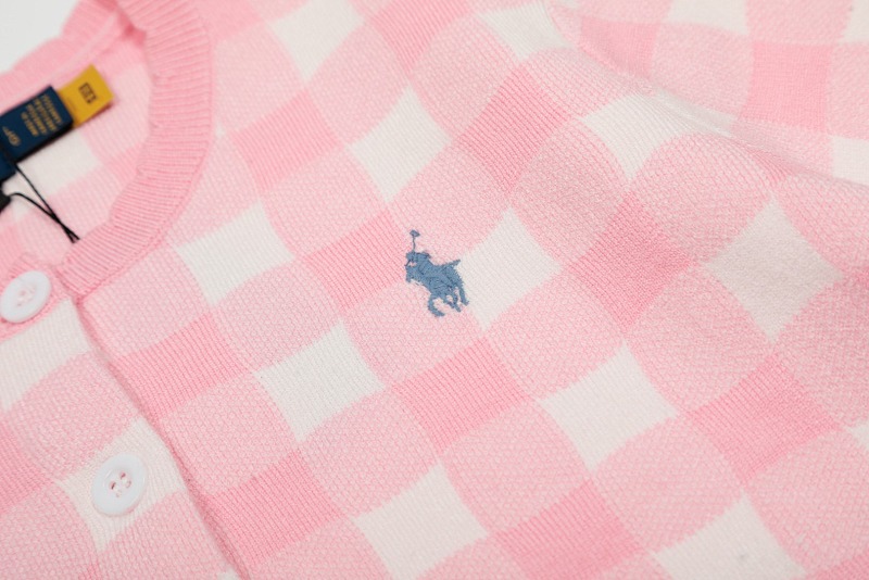 Polo Ralph Lauren Gingham Cotton Cardigan · A2341 — תמונה 4