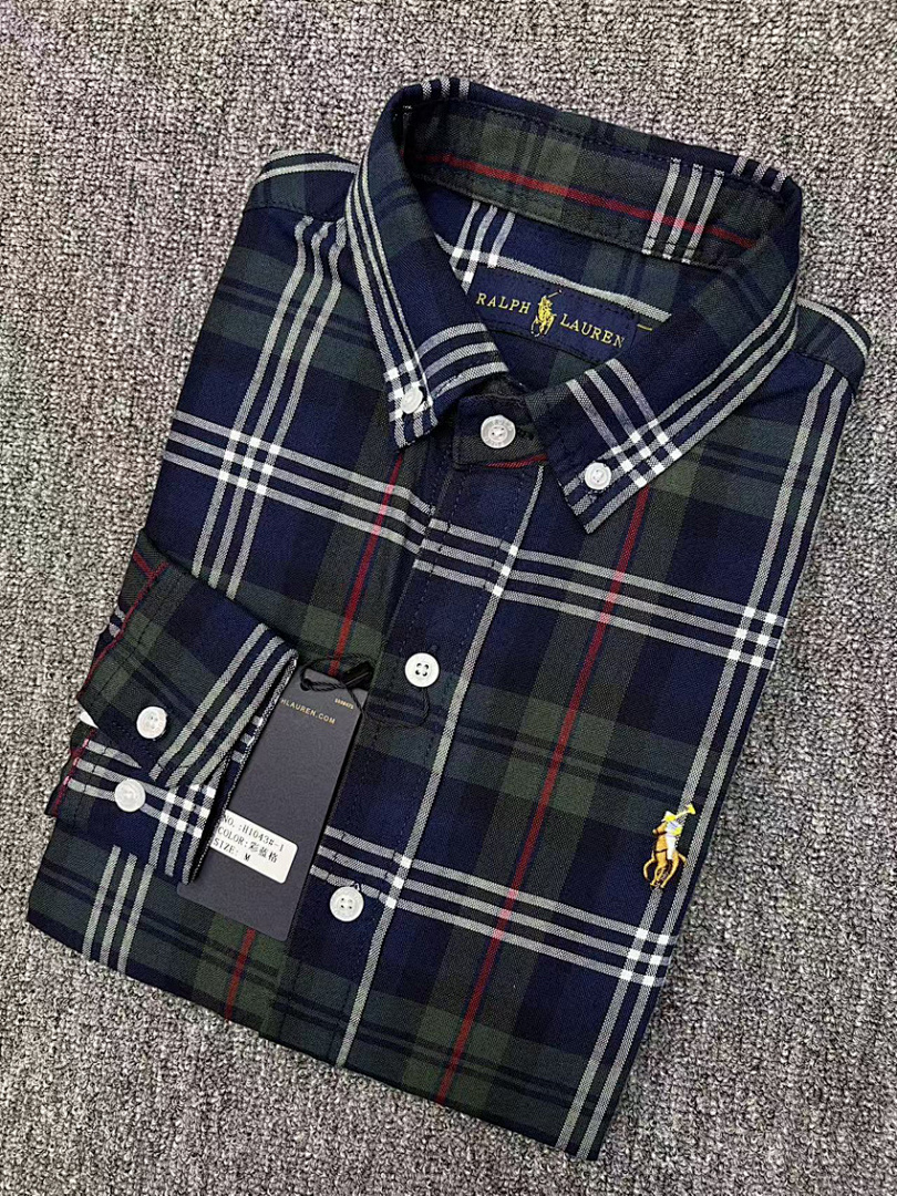Ralph Lauren Classic Fit Plaid Flannel Shirt · A2640 — תמונה 29
