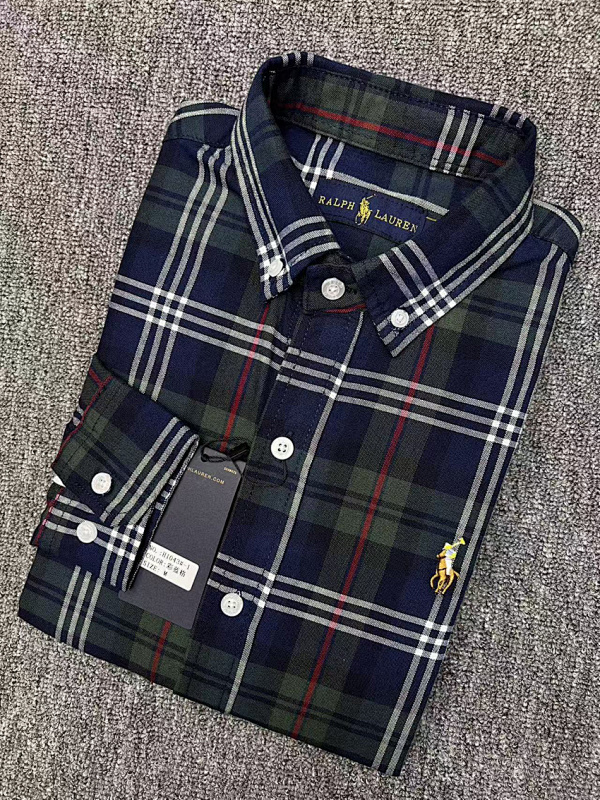 Ralph Lauren Classic Fit Plaid Flannel Shirt · A2640 — תמונה 30