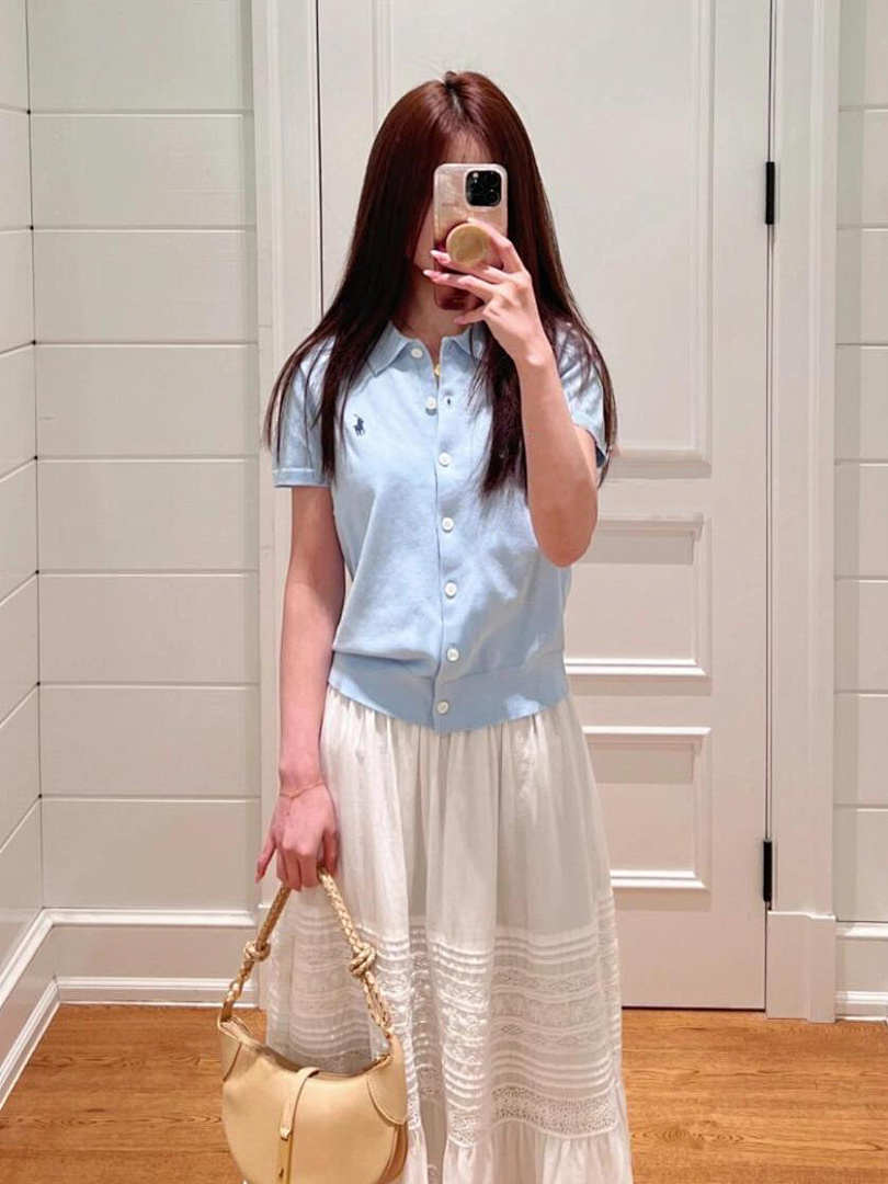 Ralph Lauren Short-Sleeve Buttoned Cardigan · A2409 — תמונה 6