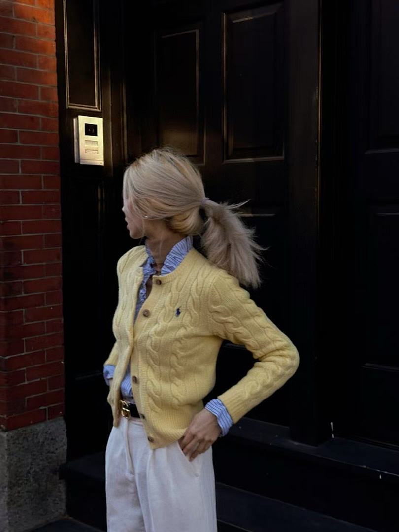 Polo Ralph Lauren Cable Knit Cardigan · A2867 — תמונה 34