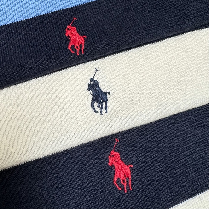 Ralph Lauren Striped Cable-Knit Cotton Sweater · A2142 — תמונה 15