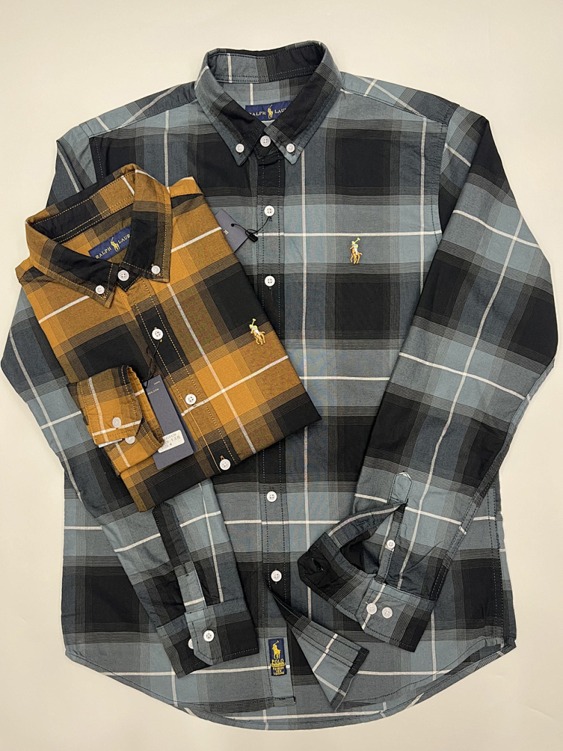Ralph Lauren Classic Fit Plaid Flannel Shirt · A2640 — תמונה 14