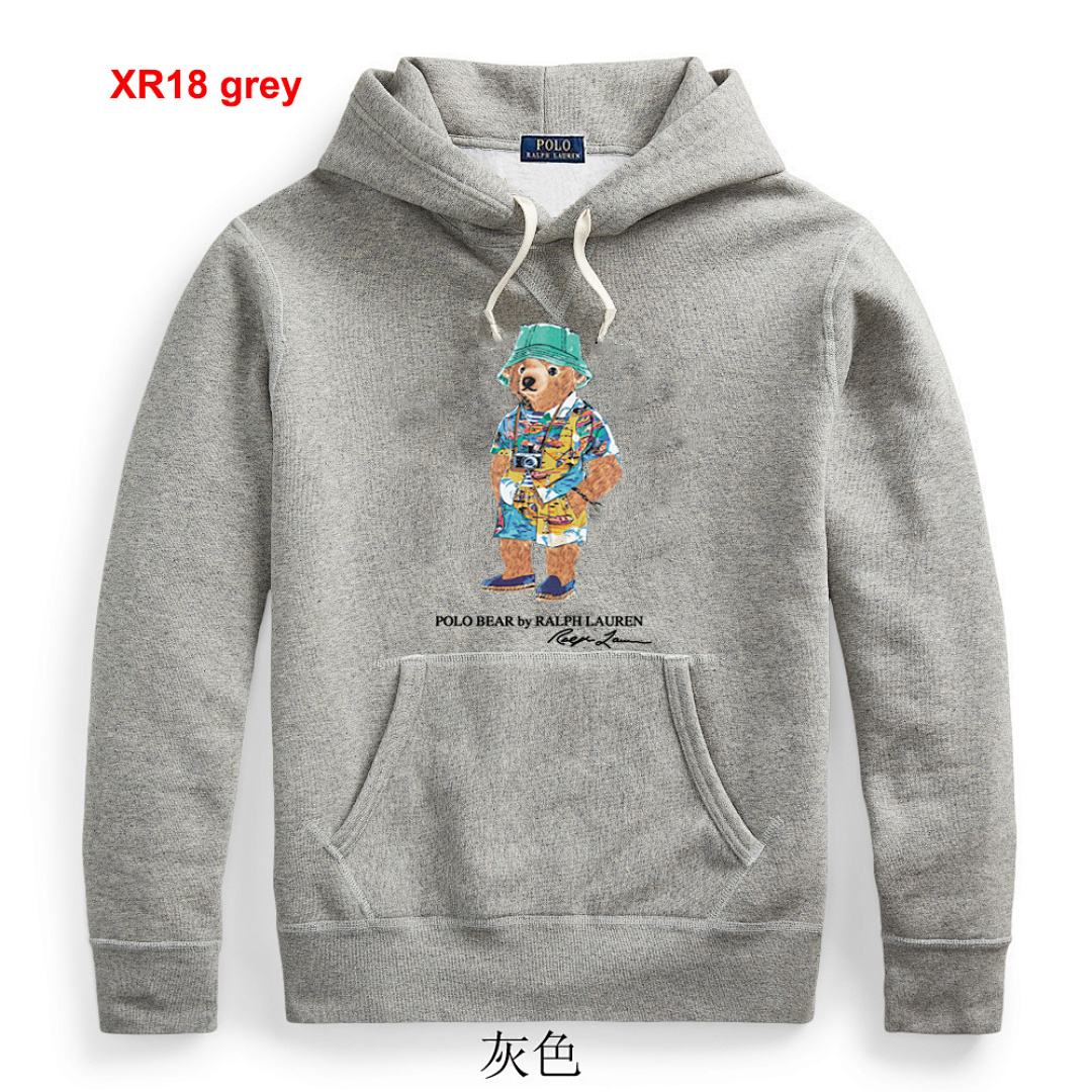 Ralph Lauren Polo Bear Fleece Hoodie · A2579 — תמונה 3