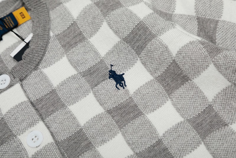 Polo Ralph Lauren Gingham Cotton Cardigan · A2341 — תמונה 18