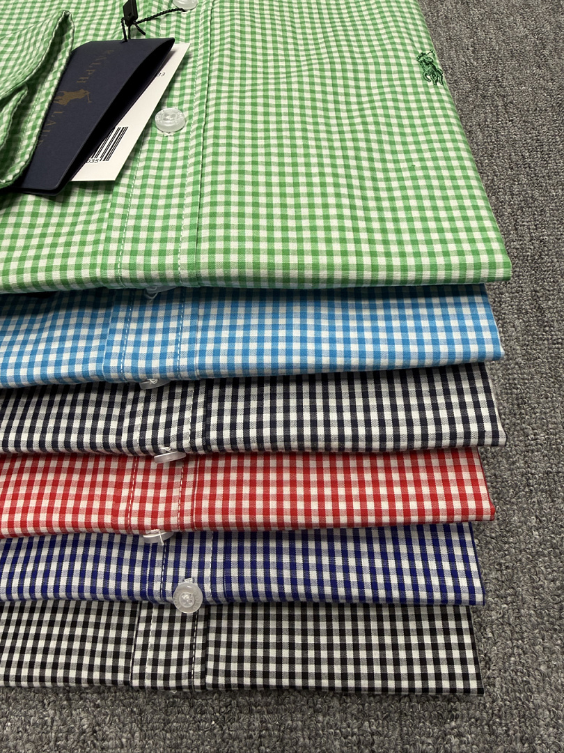Ralph Lauren Gingham Stretch Poplin Shirt · A3196 — תמונה 30