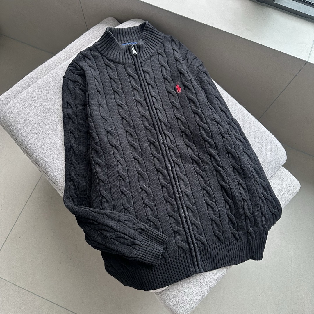 A2592 Rauph Lauren men sweater zipper model — תמונה 20