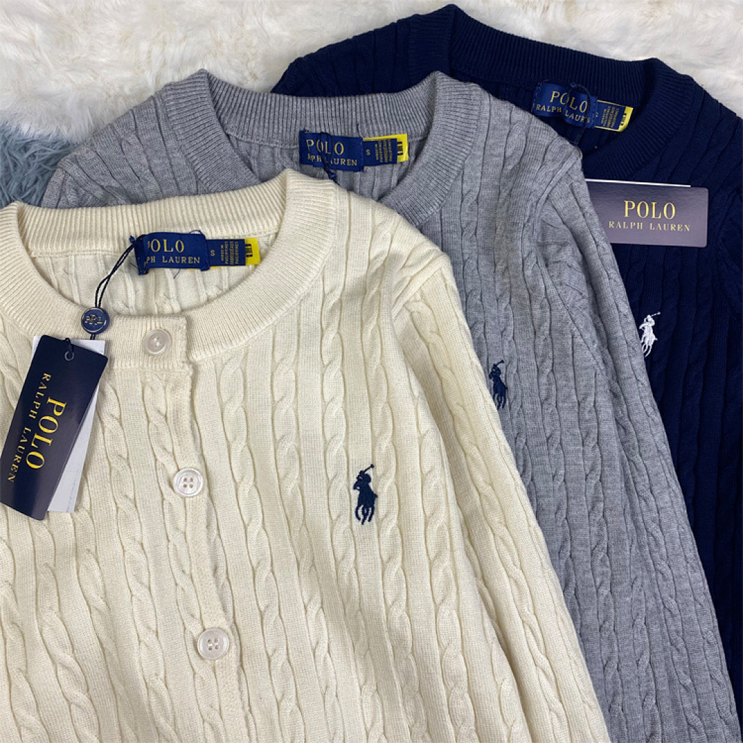 Polo Ralph Lauren Cable-Knit Cotton Cardigan · A2615 — תמונה 22