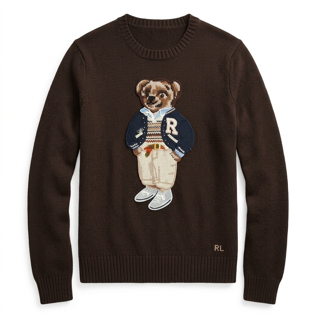 Ralph Lauren Polo Bear Cotton Crewneck Sweater · A3396 — תמונה 66
