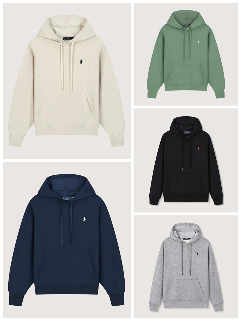 Polo Ralph Lauren RL Fleece Logo Hoodie · A2541 — תמונה 6