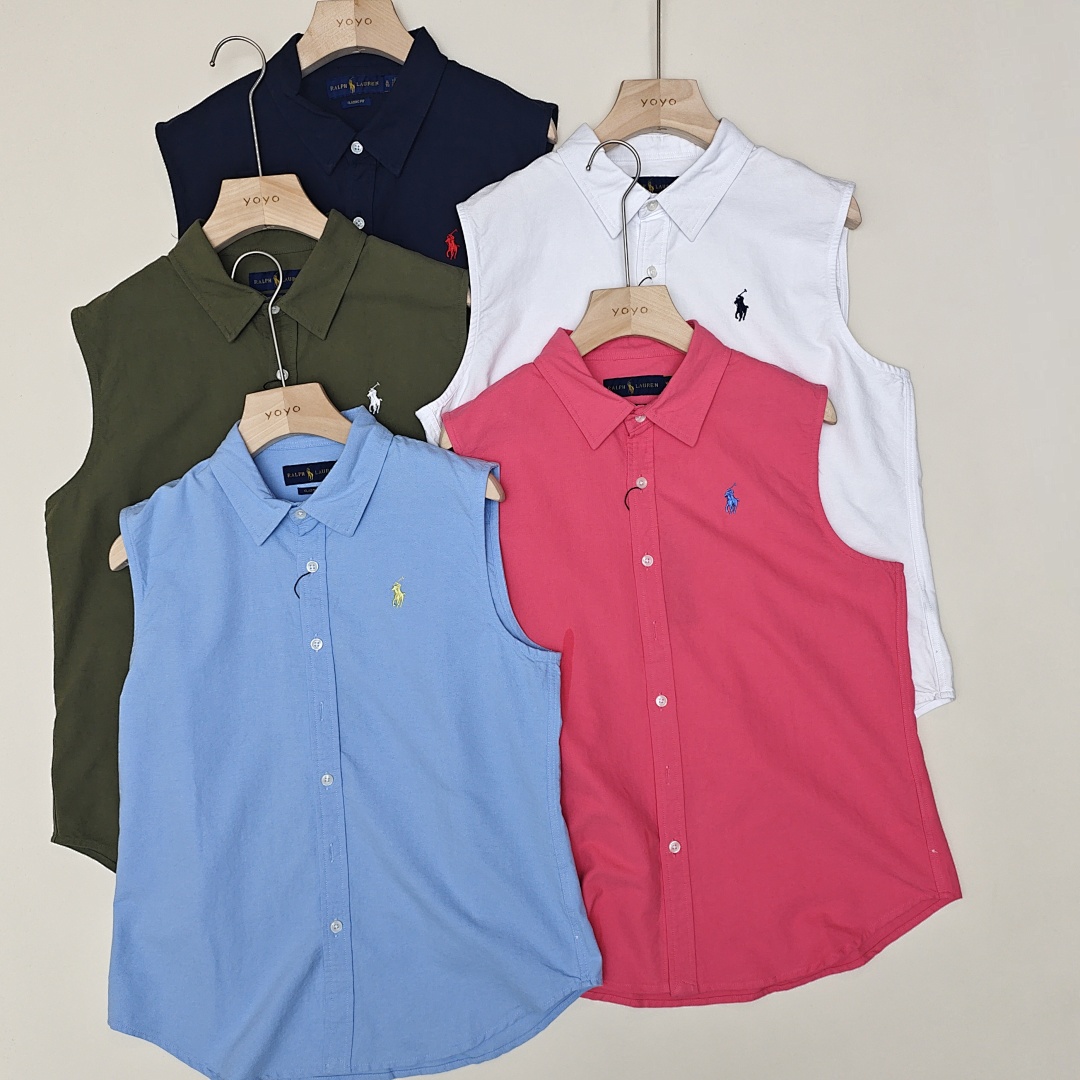 Ralph Lauren Sleeveless Oxford Shirt · A2259 — תמונה 18