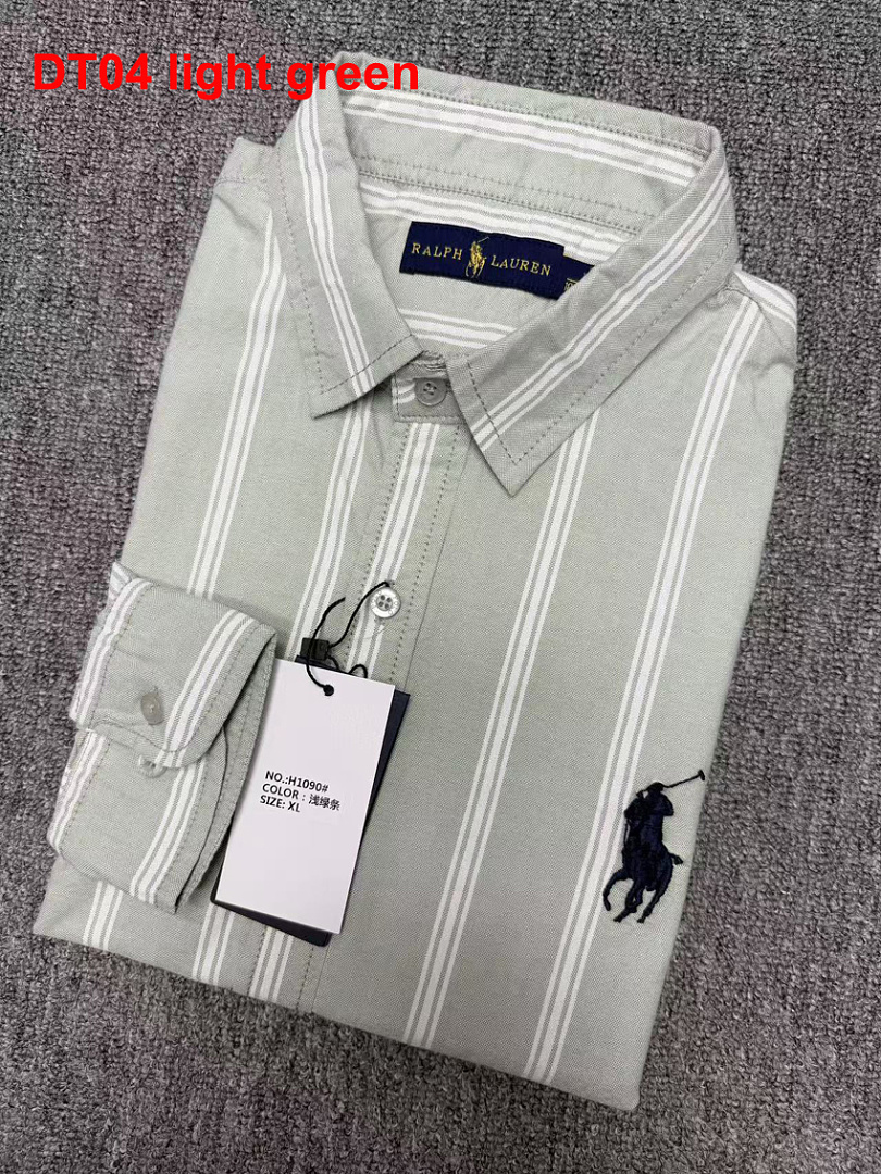 Ralph Lauren Classic Fit Stripe Cotton Broadcloth · A3158 — תמונה 7