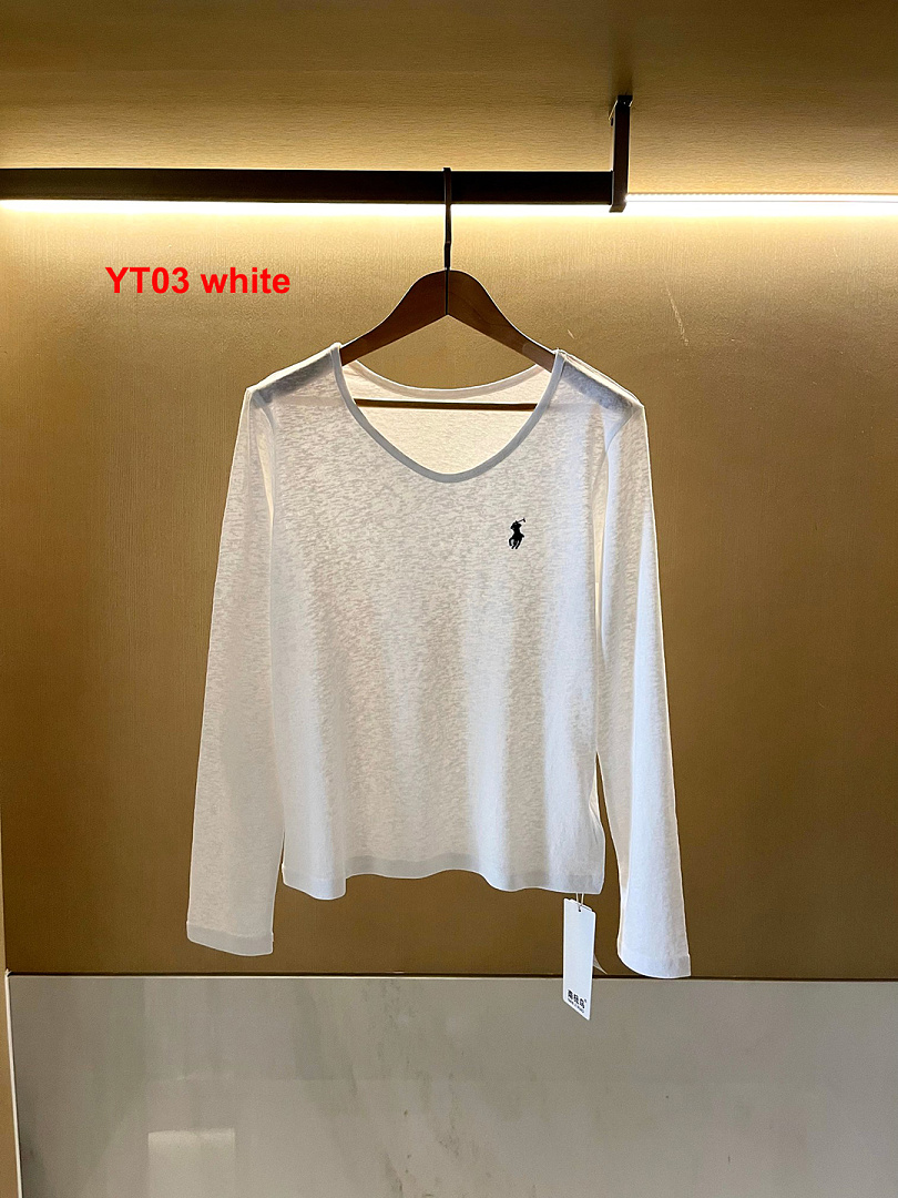 Ralph Lauren Shrunken Fit Jersey Long-Sleeve Tee · A3136 — תמונה 13