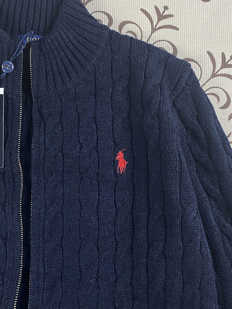 Ralph Lauren — סוודר רוכסן · A2606 — תמונה 25