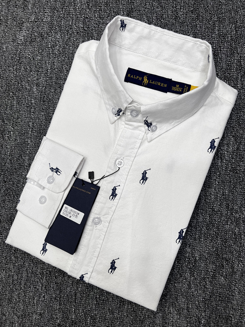 Ralph Lauren Polo Pony Cotton Oxford Shirt · A2349 — תמונה 10
