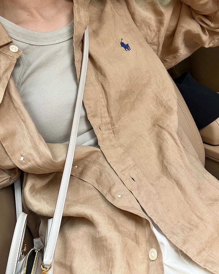 Ralph Lauren Classic Fit Linen Shirt · A2396 — תמונה 24