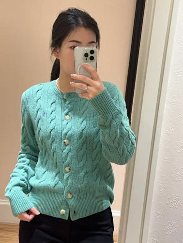 Polo Ralph Lauren Cable Knit Cardigan · A2867