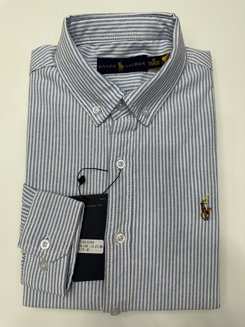 Ralph Lauren Classic Fit Striped Oxford Shirt · A1989 — תמונה 10