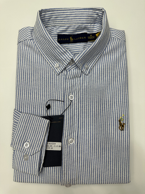 Ralph Lauren Classic Fit Striped Oxford Shirt · A1989 — תמונה 11