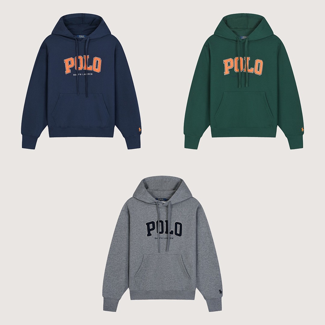 Polo Ralph Lauren RL Fleece Logo Hoodie · A2541