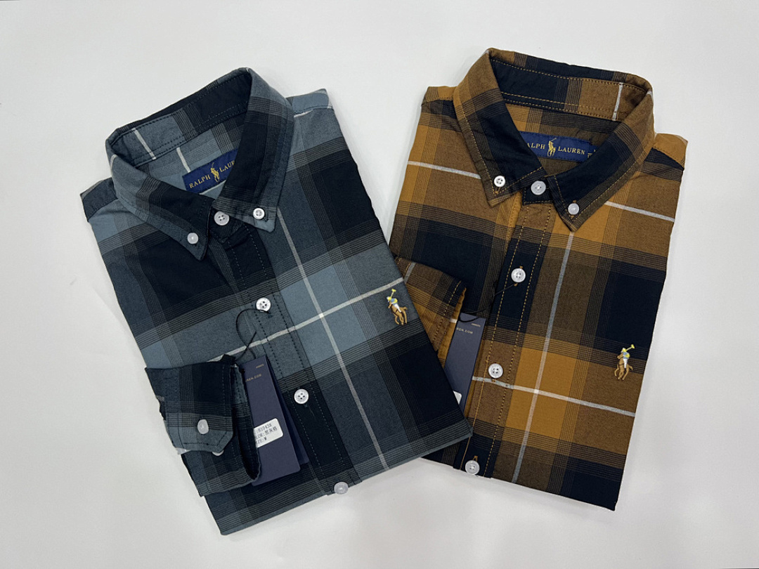 Ralph Lauren Classic Fit Plaid Flannel Shirt · A2640 — תמונה 12