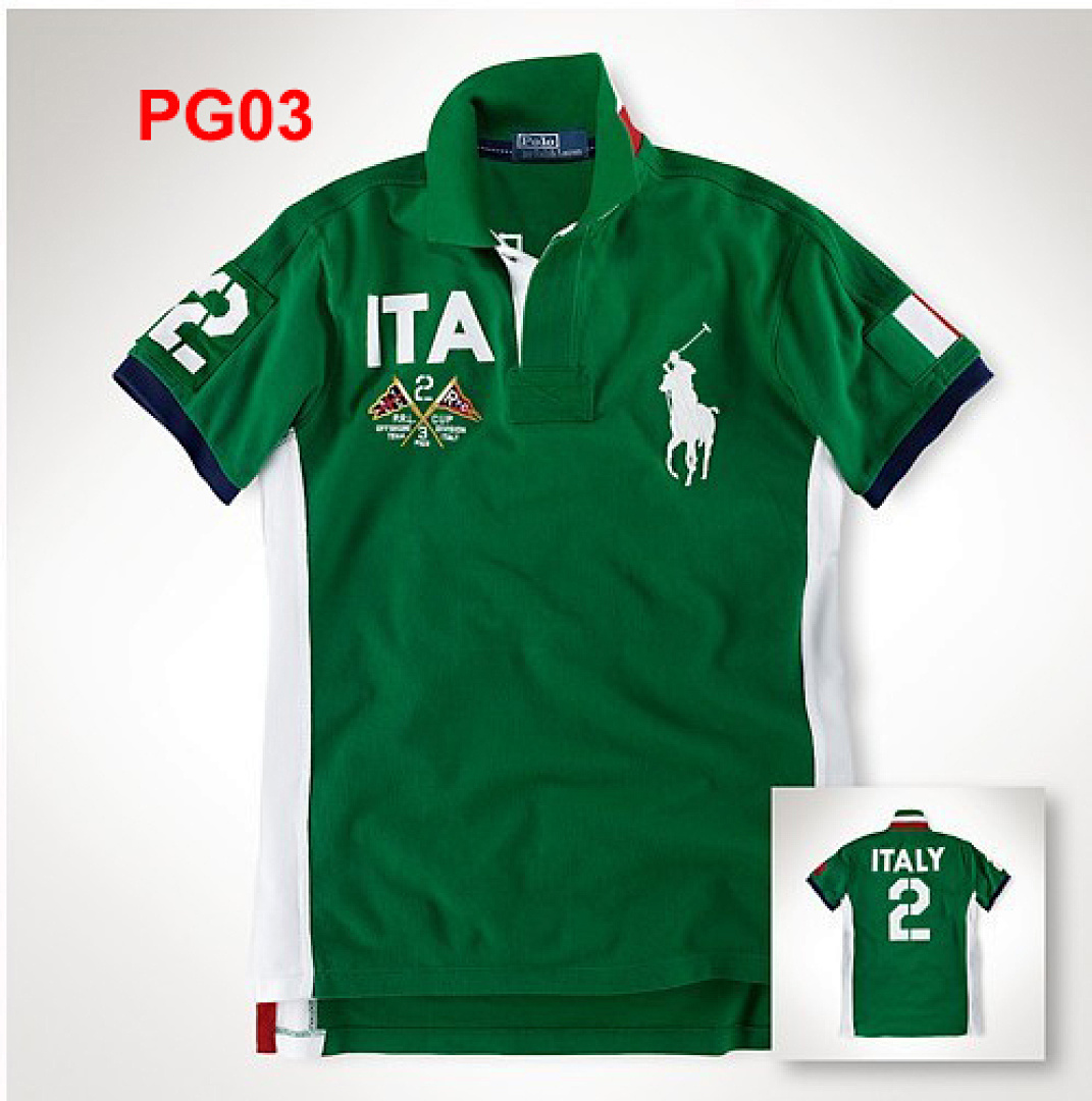 Ralph Lauren Mexico Color Block Pique Polo · A2437 — תמונה 15