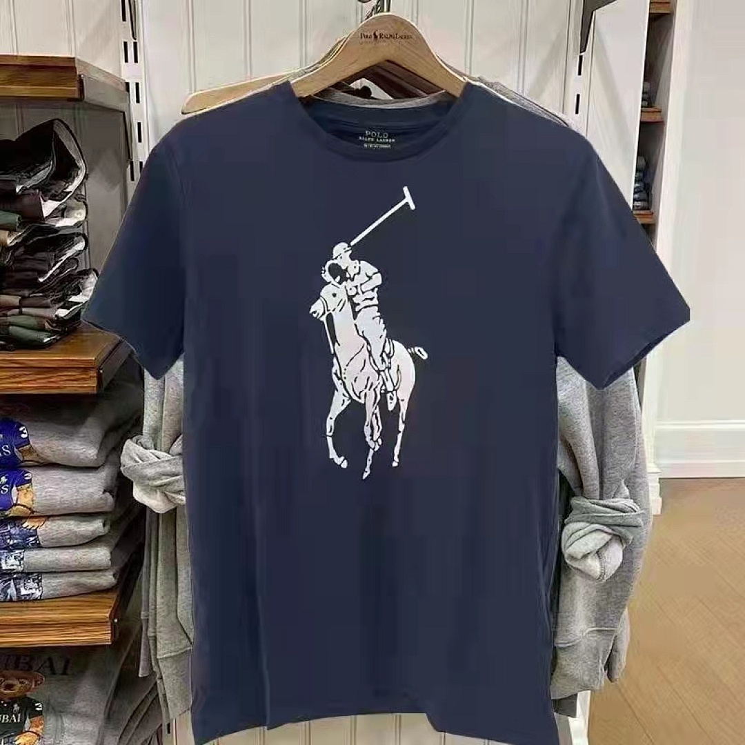 Ralph Lauren Classic Fit Logo Jersey T-Shirt · A1863 — תמונה 35