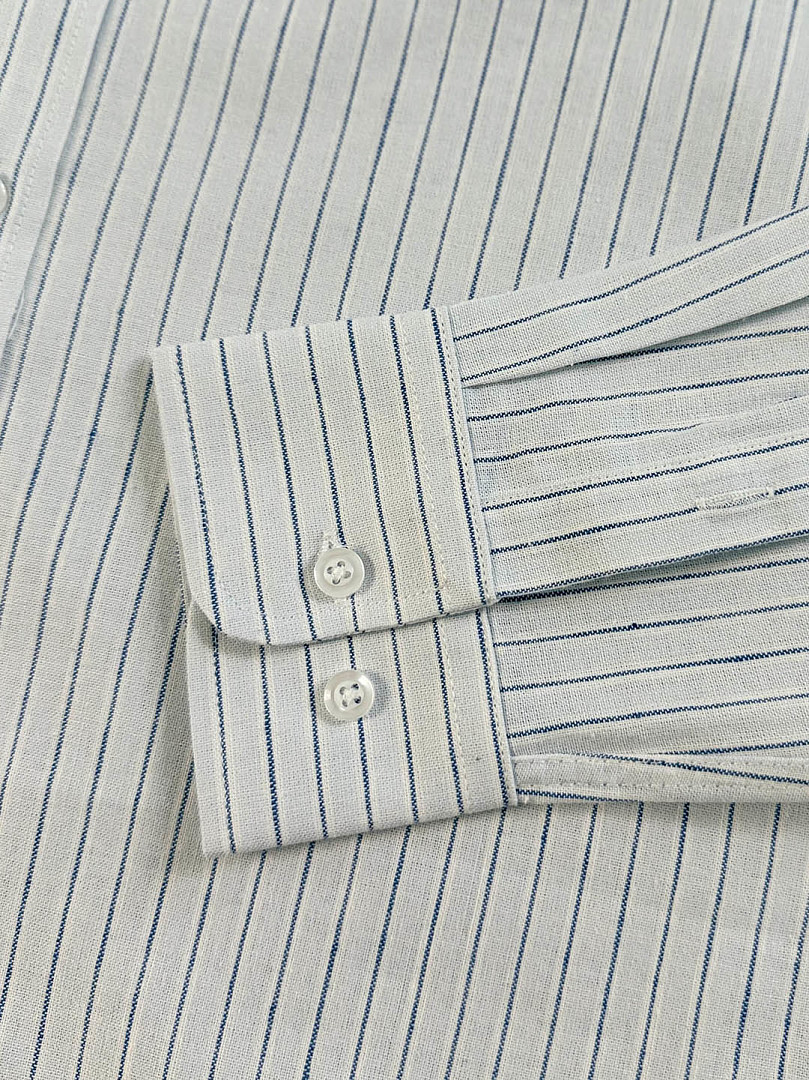 Ralph Lauren Classic Fit Striped Linen Shirt · A3124 — תמונה 13