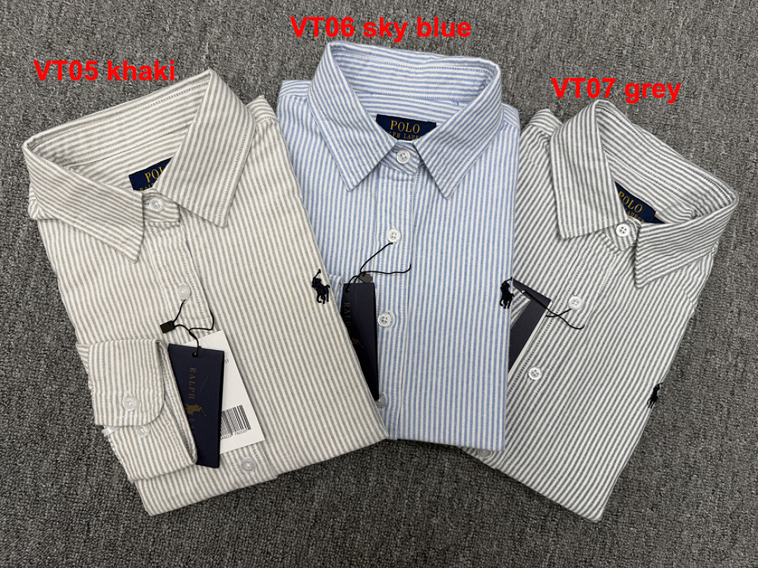 Ralph Lauren Striped Oxford Shirt · A3208 — תמונה 3
