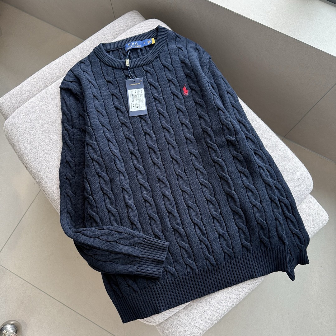 A2591 Rauph Lauren men sweater twist model — תמונה 11