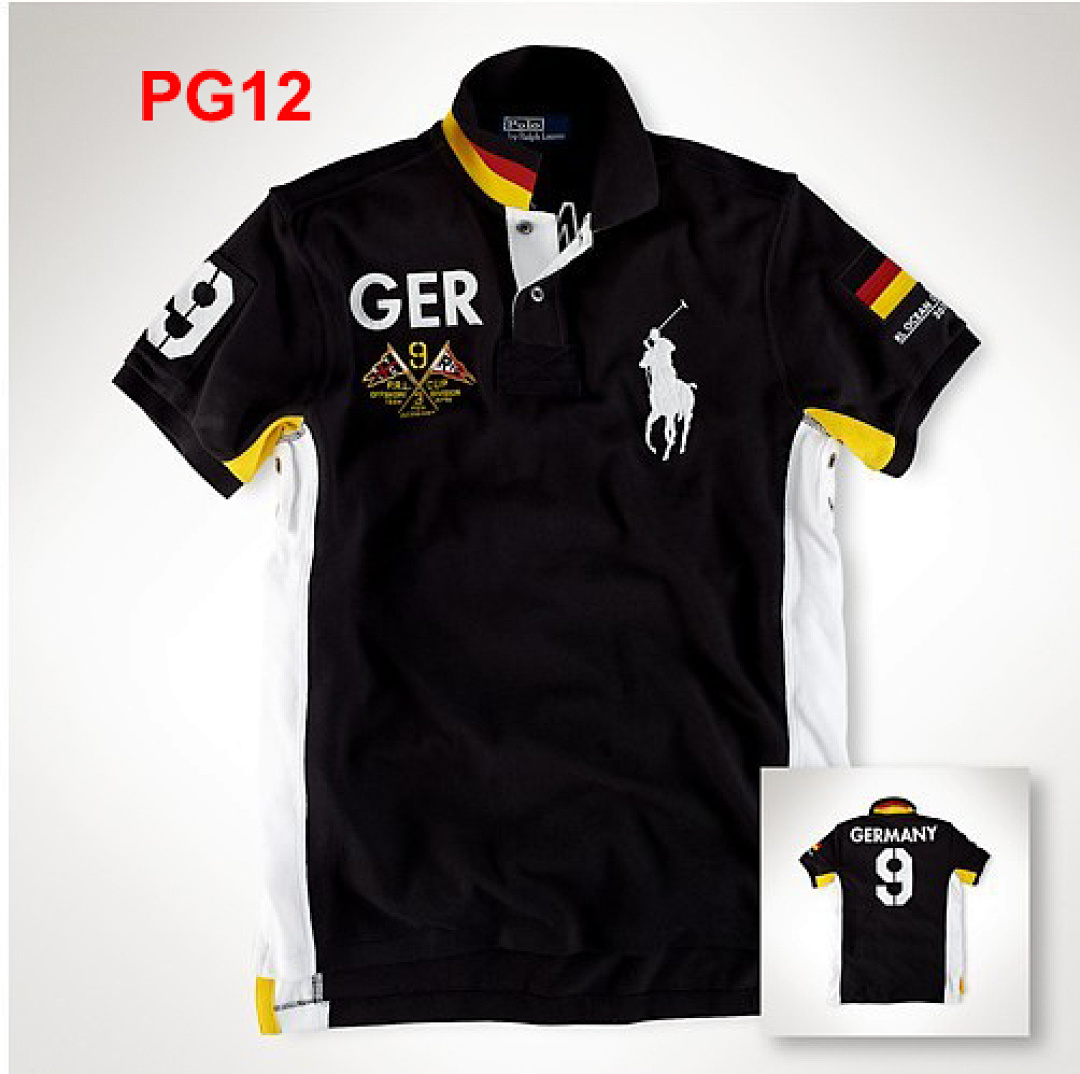 Ralph Lauren Mexico Color Block Pique Polo · A2437 — תמונה 6