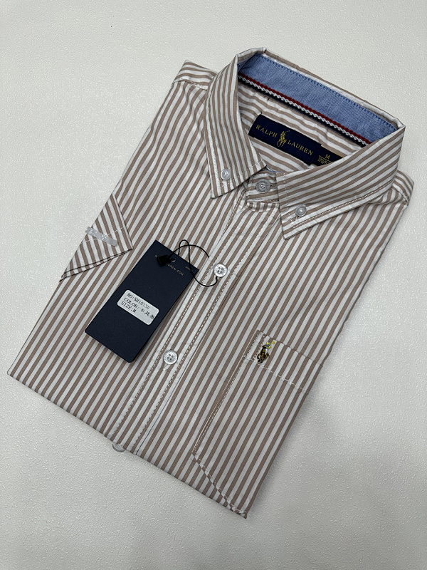 Tommy Hilfiger Short-Sleeve Striped Oxford Shirt · A1883 — תמונה 10