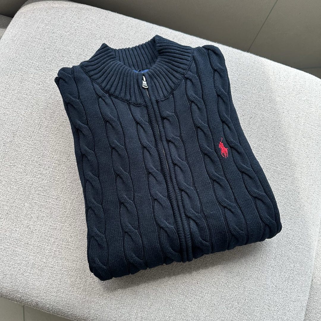 A2592 Rauph Lauren men sweater zipper model — תמונה 11