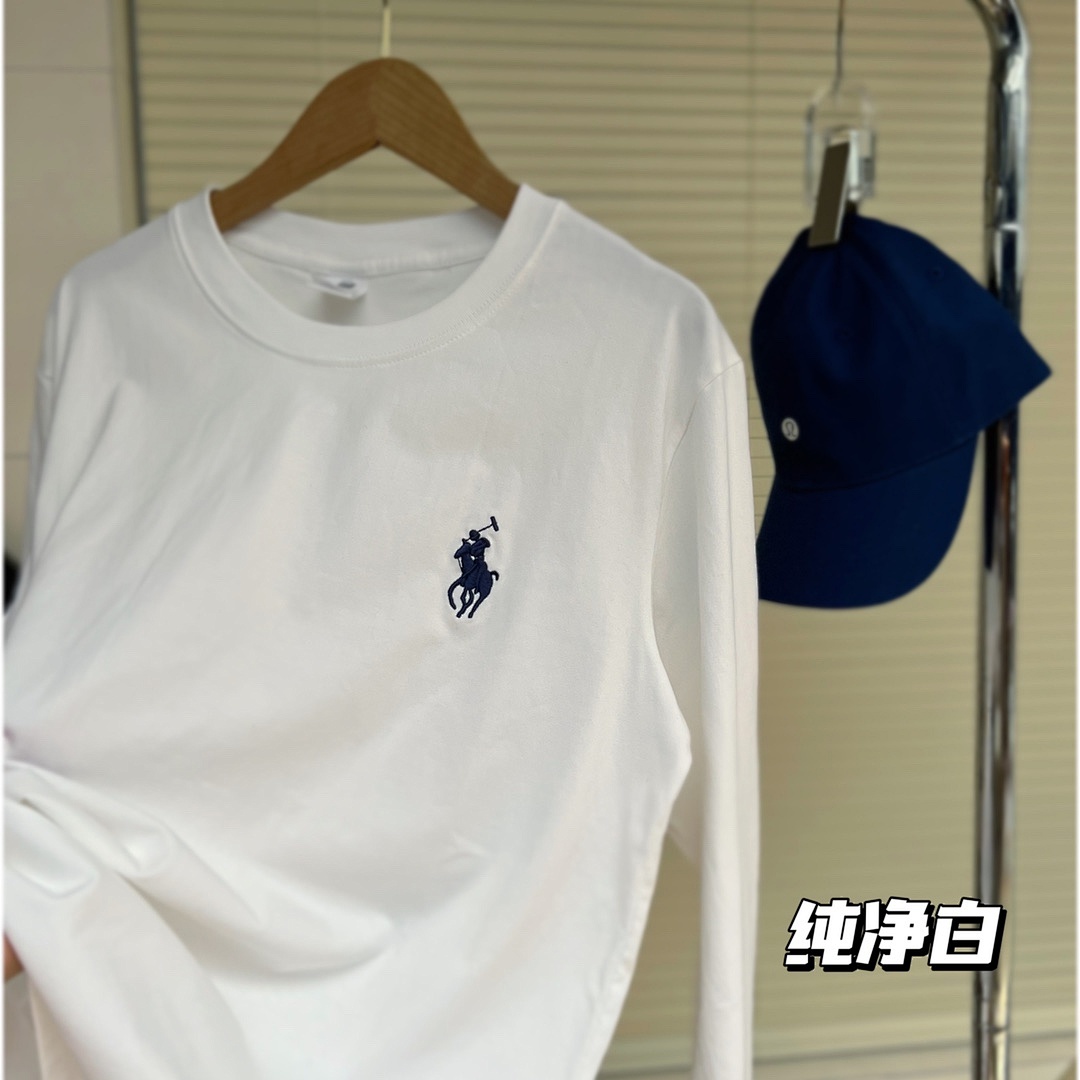 Polo Ralph Lauren Cotton Jersey Long Sleeve T-Shirt · A2712 — תמונה 7