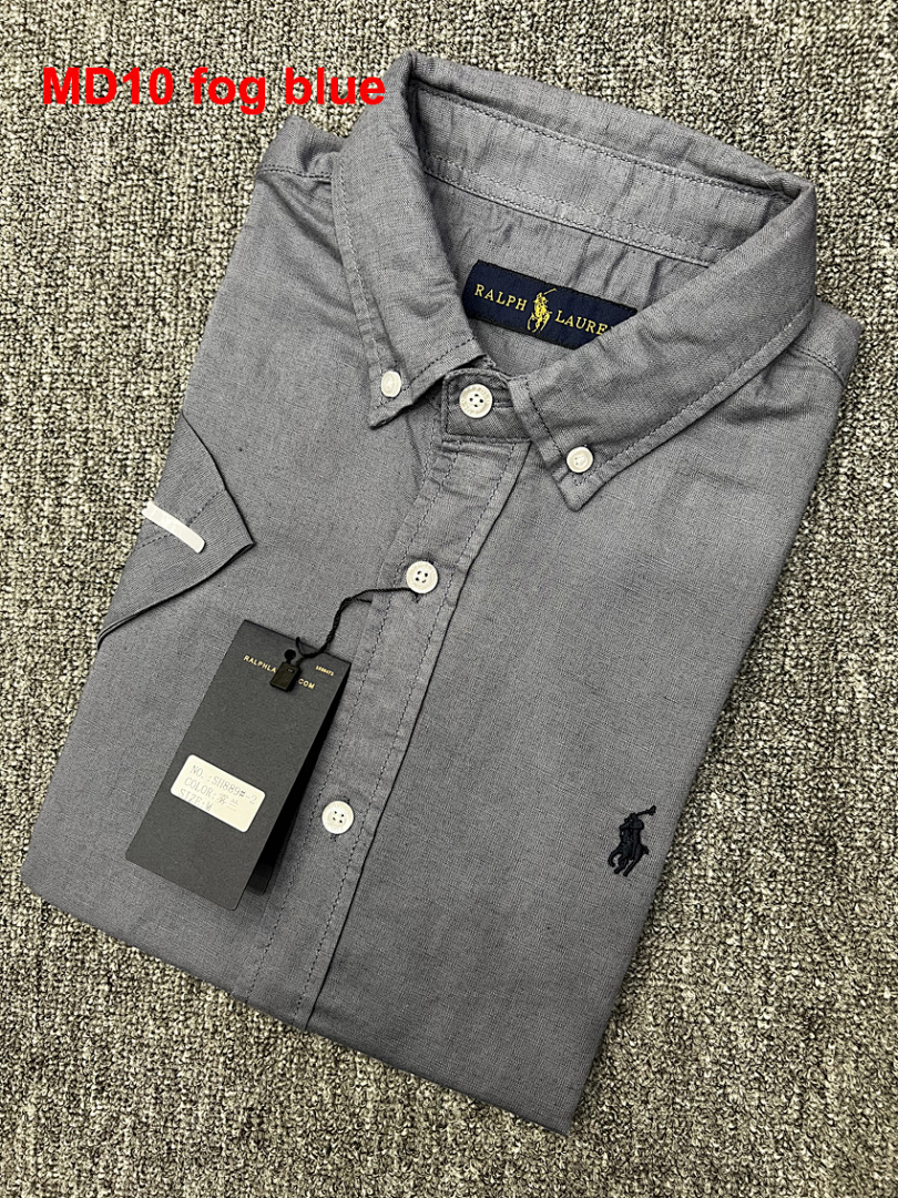 Ralph Lauren Cotton Oxford Short-Sleeve Shirt · A2392 — תמונה 3
