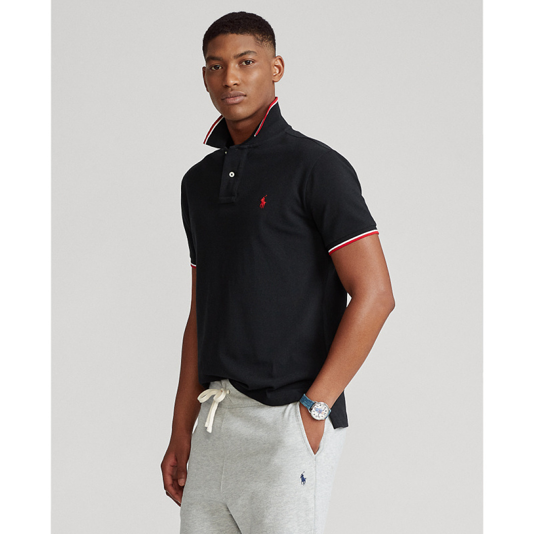 Ralph Lauren Custom Slim Fit Mesh Polo · A3212 — תמונה 5