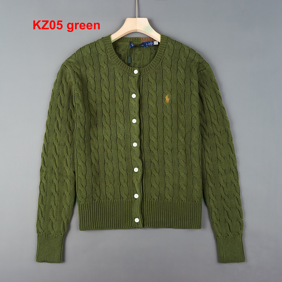 Polo Ralph Lauren Cable Knit Cotton Crewneck Cardigan · A3429 — תמונה 19