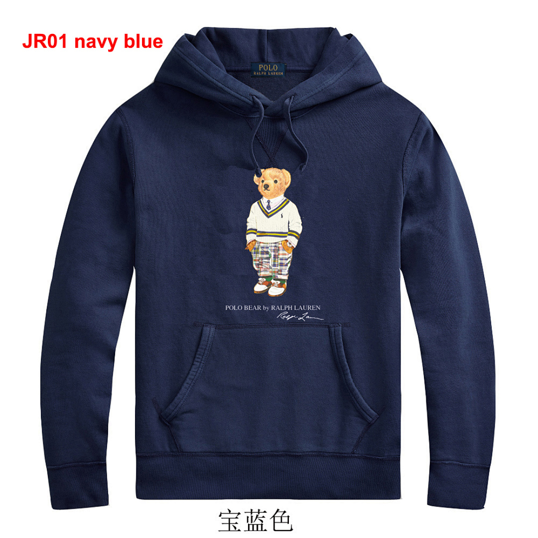 Ralph Lauren Polo Bear Fleece Hoodie · A1857