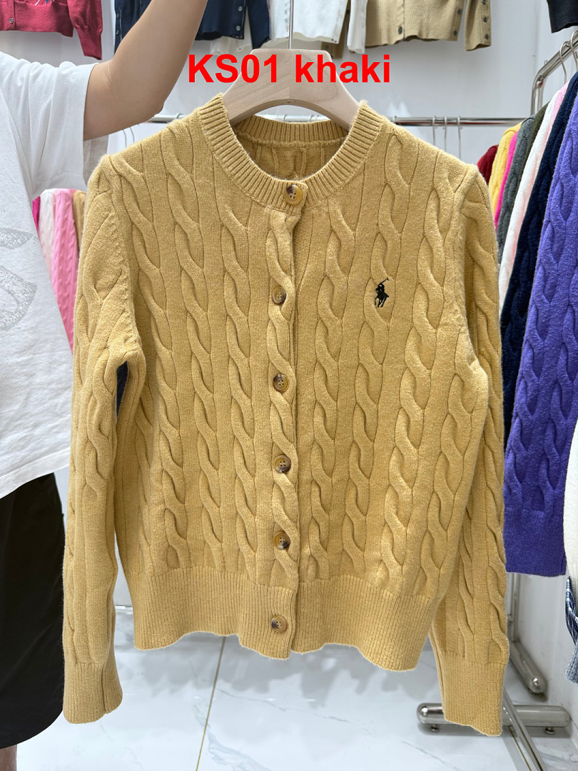 Ralph Lauren Cable-Knit Wool-Cashmere Cardigan · A3364 — תמונה 29