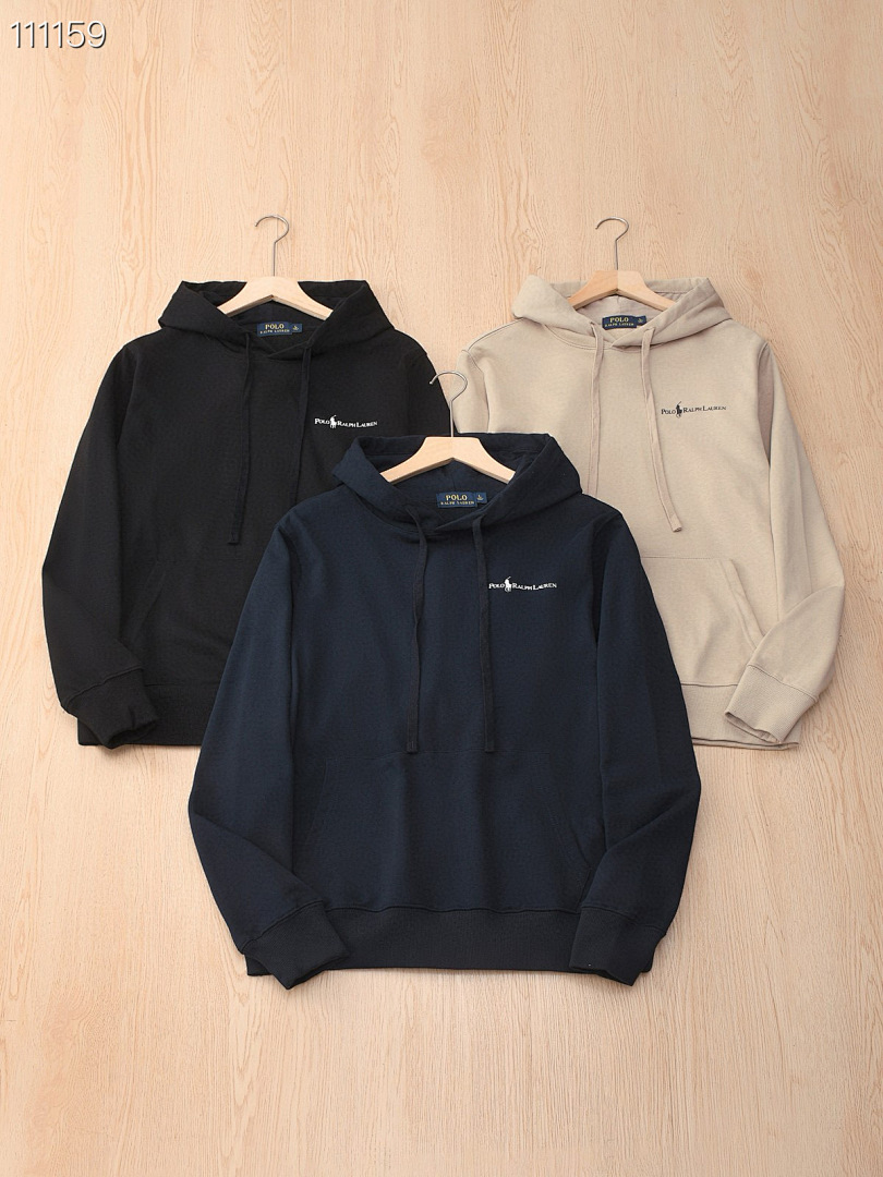 Polo Ralph Lauren RL Fleece Plaid-Logo Hoodie · A2108 — תמונה 20